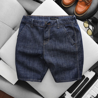 Quần short jean nam trơn đơn giản túi kiểu kaki suông ống chất mịn VNXK cao cấp