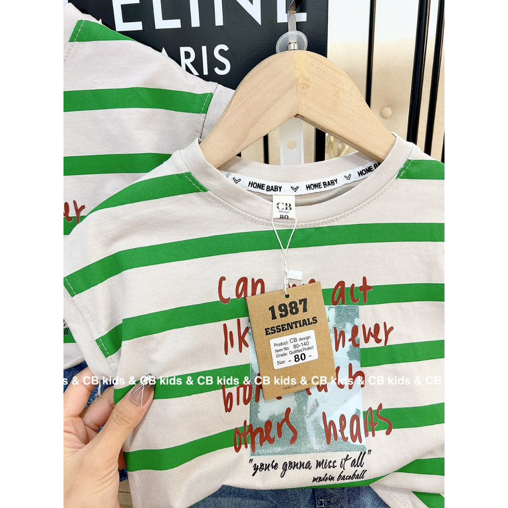 BỘ BA LỖ ÁO SỌC QUẦN JEAN BÉ TRAI 8-28KG