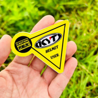 Tem logo sticker kyt dán trang trí nón mũ bảo hiểm, xe máy, nhiều vị trí khác nhau, decal chống thấm nước chống bay màu