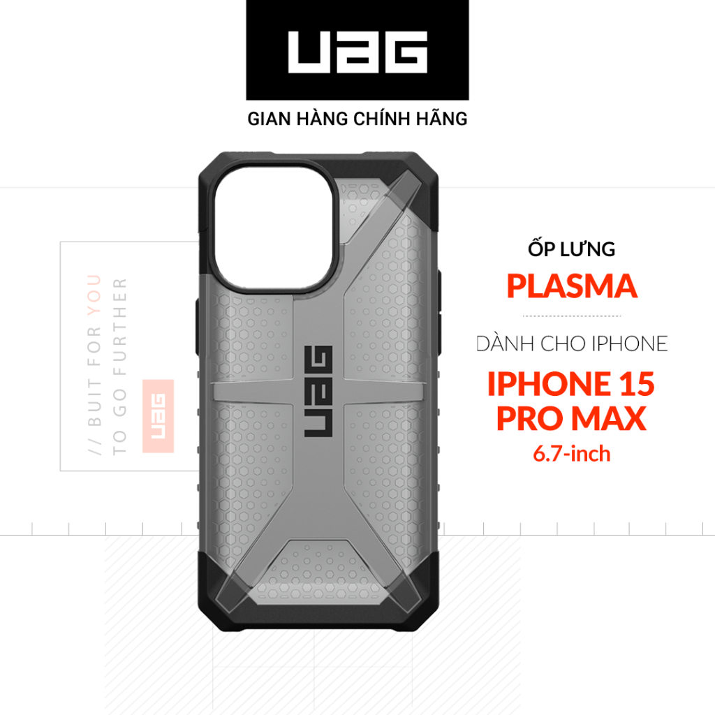 Ốp Lưng Chống Sốc UAG Plasma Cho iPhone 15 Pro Max [6.7 INCH]