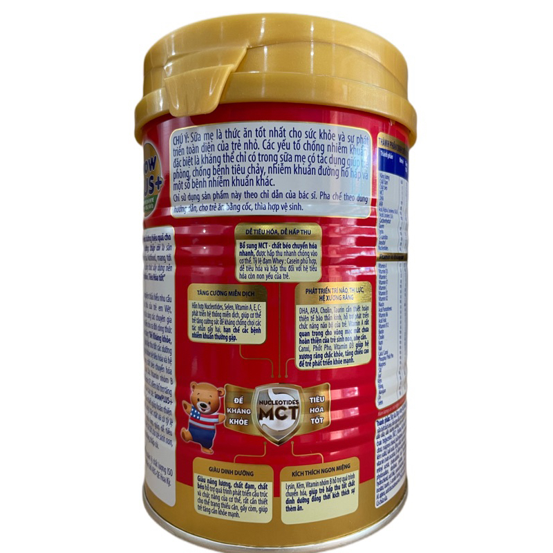 SỮA BỘT NUTI GROWPLUS ĐỎ 350G