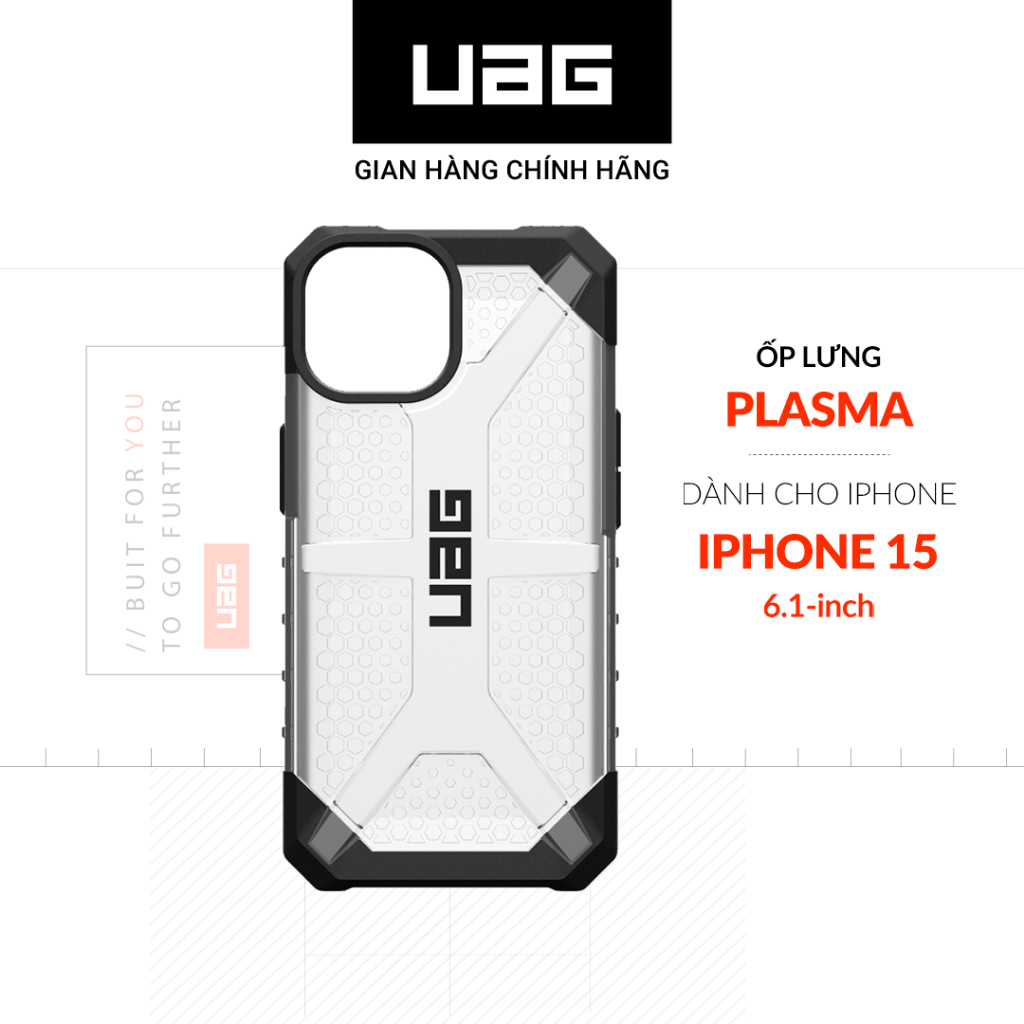 Ốp Lưng Chống Sốc UAG Plasma Cho iPhone 15 [6.1 INCH]