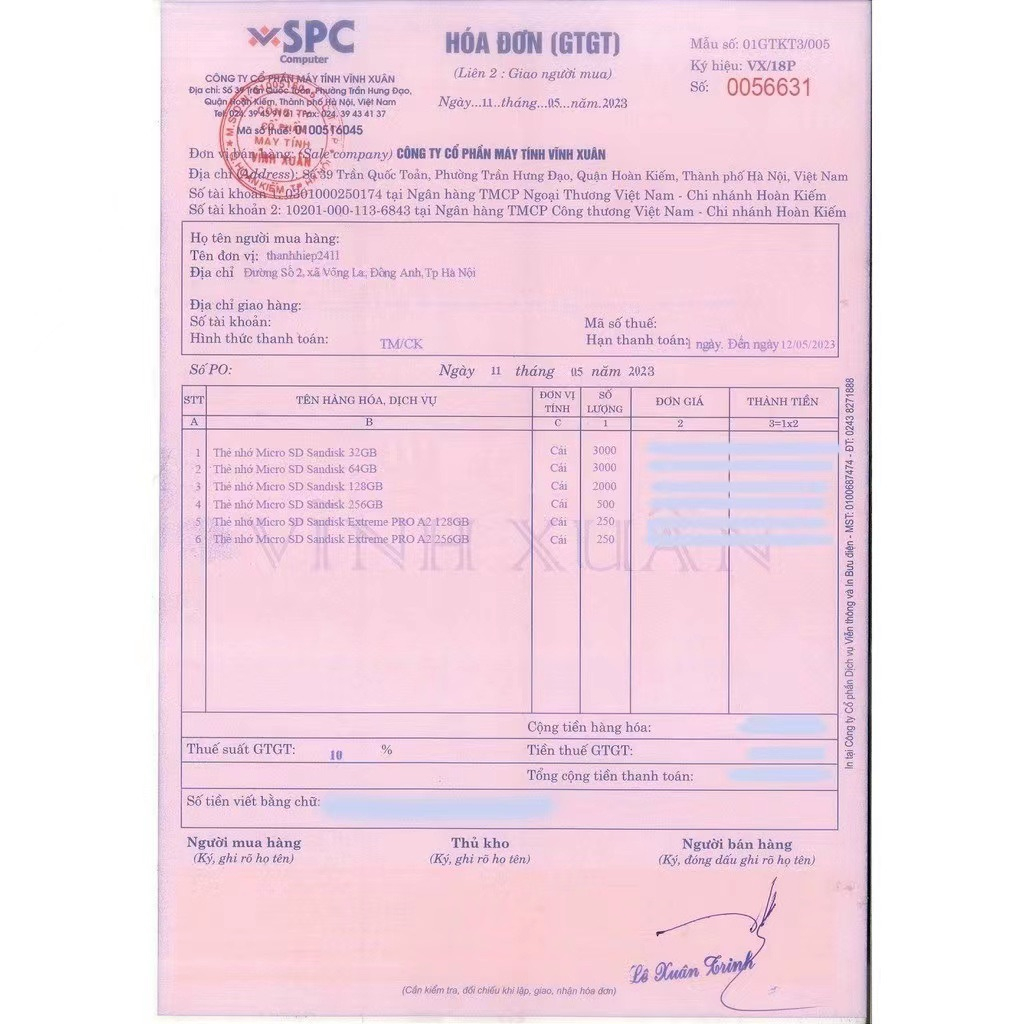 Thẻ nhớ SanDisk Micro 120MB/s 32GB/64GB/128GB Thẻ nhớ SD 256G cho điện thoại di động và máy tính