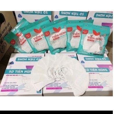 100 chiếc khẩu trang 5d người lớn Tiến Hùng