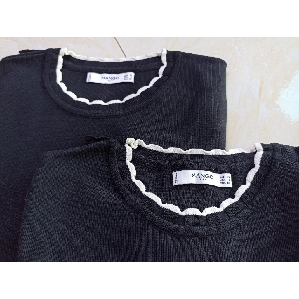 Áo len Mango dư xịn chất mongtoghi cực mát