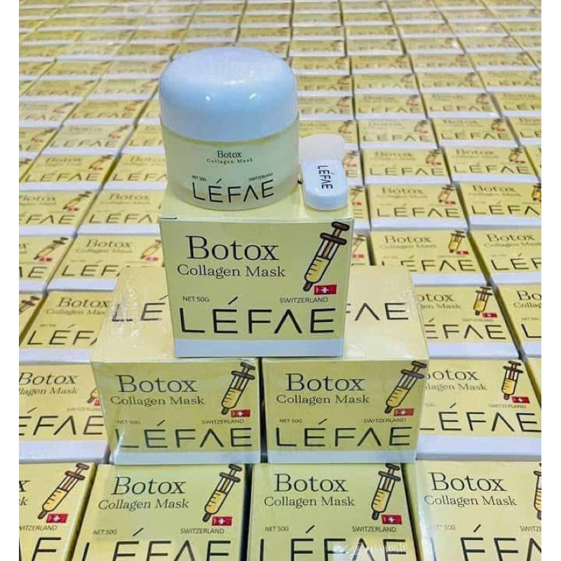 Mặt nạ Botox Collagen Mask Thụy Sĩ Giúp Da Căng Bóng,Trắng Mịn-Hộp 50g