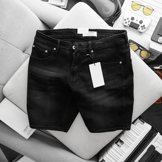 Quần Short Jean Nam Đen Bigsize hàng xịn jean co giãn slimfit nhiều mẫu