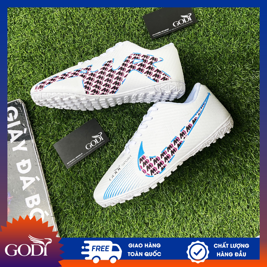 Giày đá bóng nam size 39 đến size 48 sân nhân tạo, Giày đá banh đẹp rẻ bigsize 45-46-47-48 ngoại cở đại số lớn màu trắng