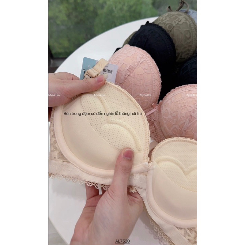 Áo lót ko gọng đệm dày 5cm siêu nâng ,siêu độn có video thật a