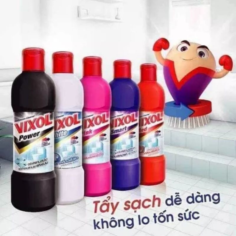 NƯỚC TẨY BỒN CẦU, NHÀ TẮM VYXOL THÁI LAN CHAI 900ML