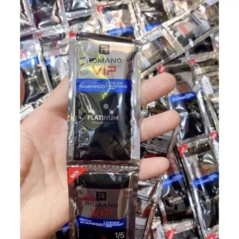 Dây 12 Gói Dầu Tắm Gọi 2 in 1 Romano Vip