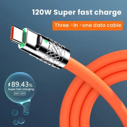 Cáp Sạc 3 Đầu Dành Cho Điện Thoại Iphone/SamSung Chất Lượng Cao Phụ Kiện Chính Hãng YUGENZI
