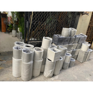 Chậu ximang đá mài