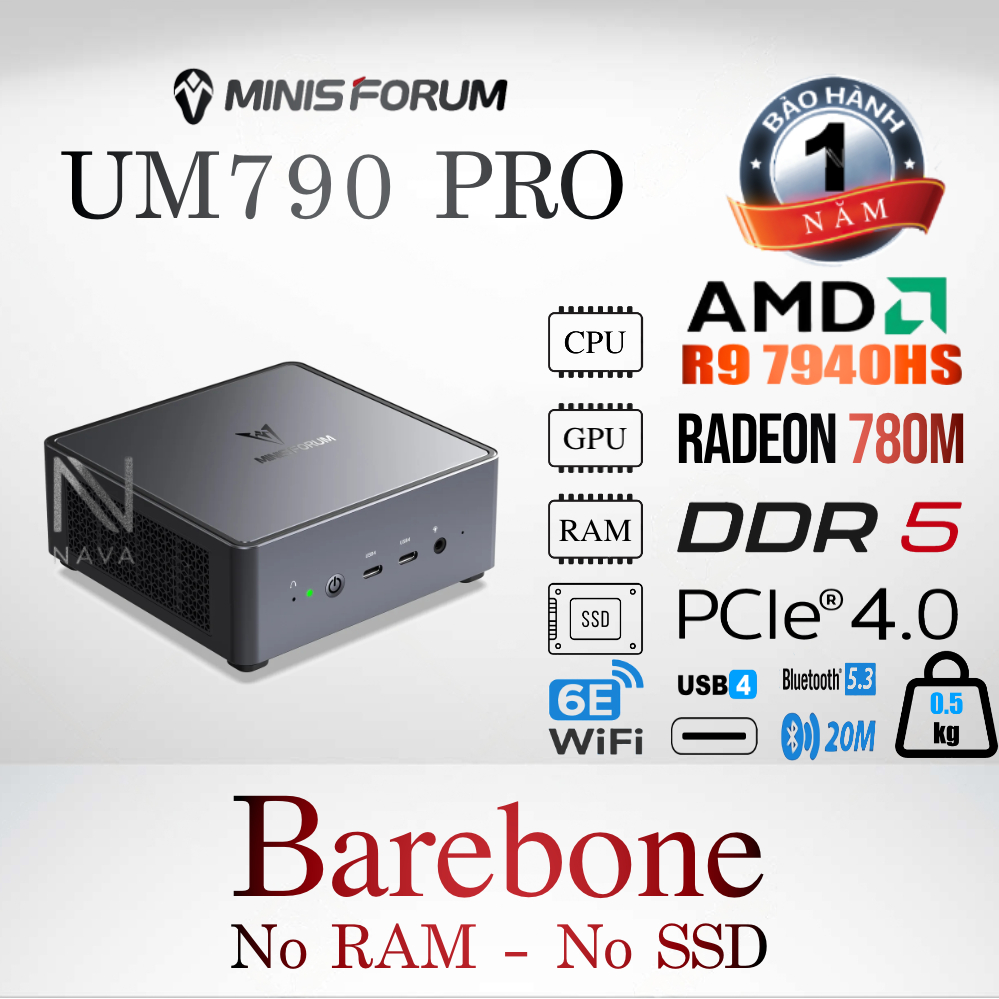 Order > SER7 | SER6 MAX R7 | GTR7 | UM790 PRO - 6900HX 7735HS 7840HS 7940HS Gaming Mini PC AMD NUC Nhỏ gọn - BH 12 Tháng