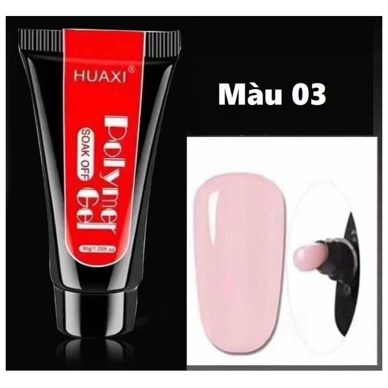 Gel Gôm Huxi , Đắp Móng , Nối Móng , Gel Up Móng nail