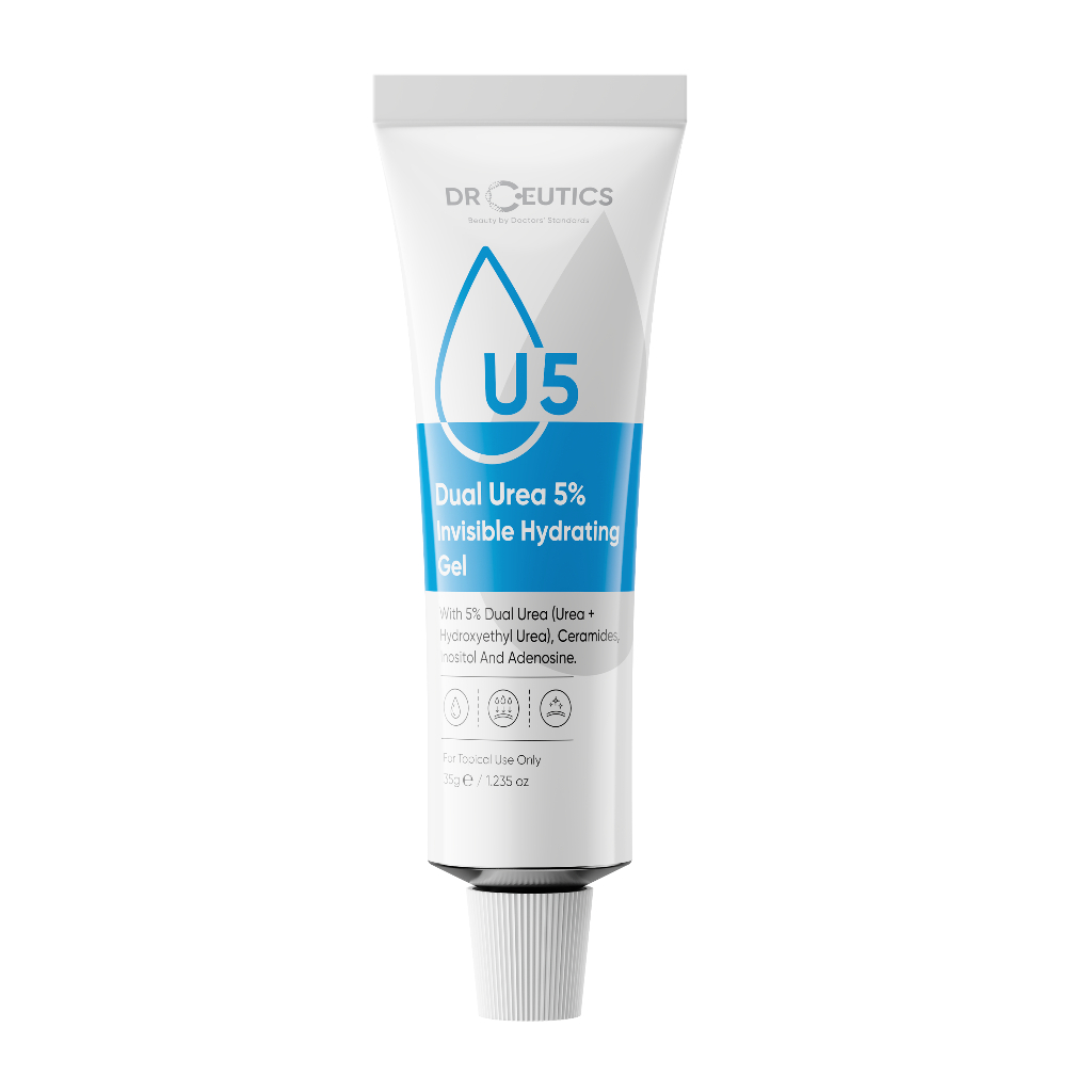 Gel Cấp Ẩm DrCeutics Dual Urea 5% Invisible Hydrating Gel - Giúp Da Căng Mịn, Cân Bằng Dầu Nhờn - Kelly Beauty