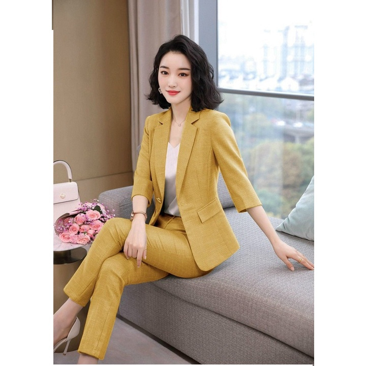 Áo Vest - Quần Tây Công Sở Nữ TJ38