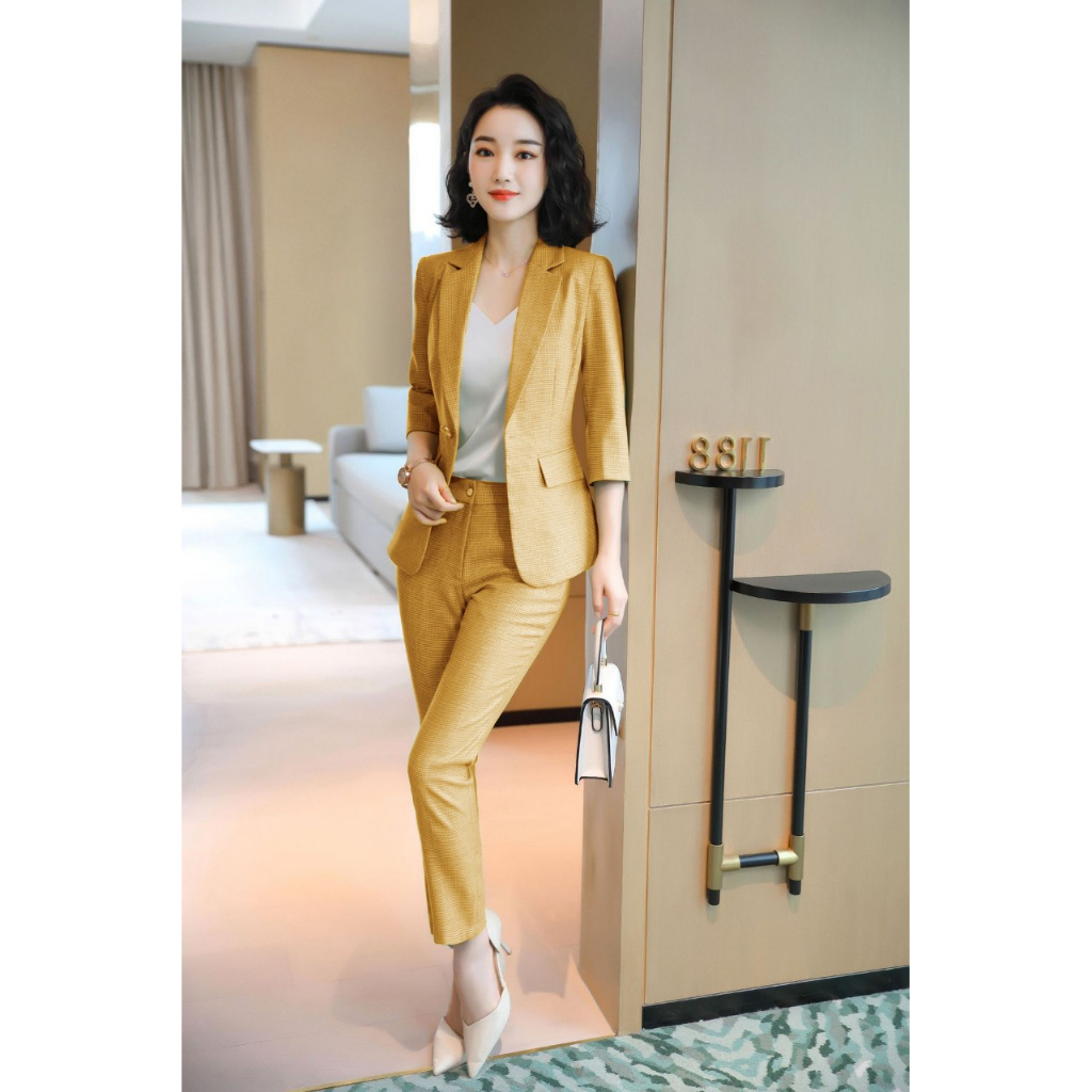 Áo Vest - Quần Tây Công Sở Nữ TJ38