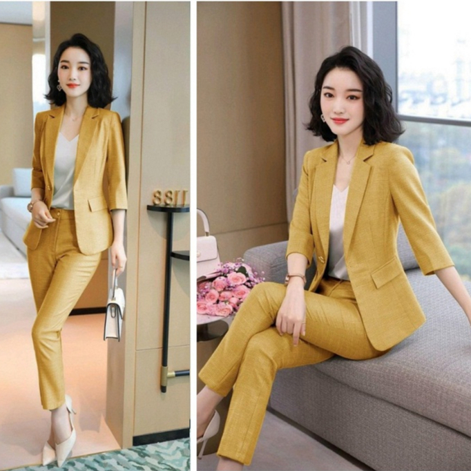 Áo Vest - Quần Tây Công Sở Nữ TJ38