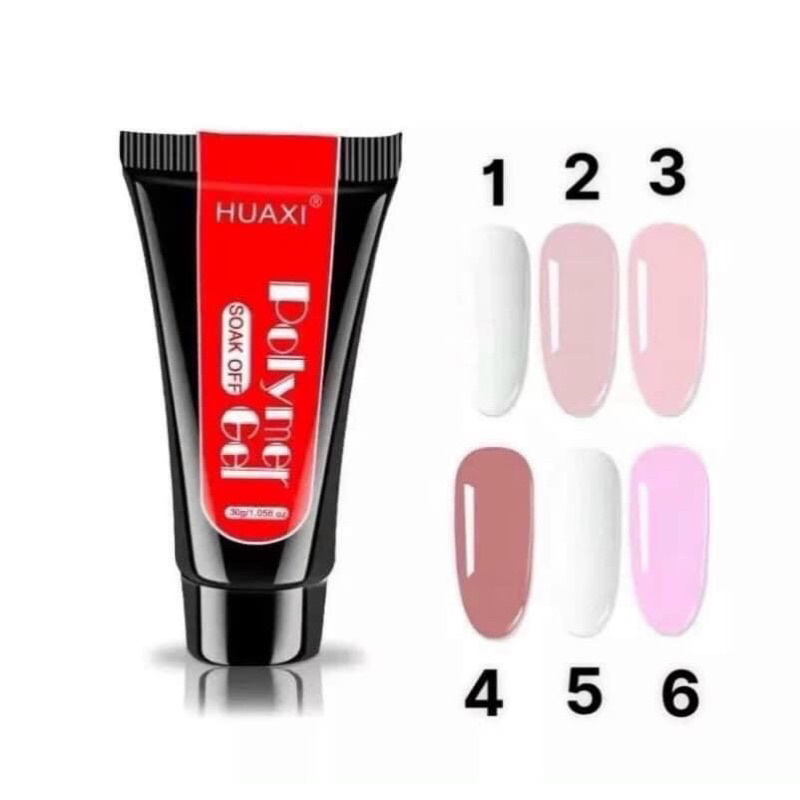 Gel gôm HUAXi đắp móng không chảy