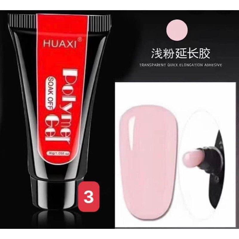 Gel gôm HUAXi đắp móng không chảy