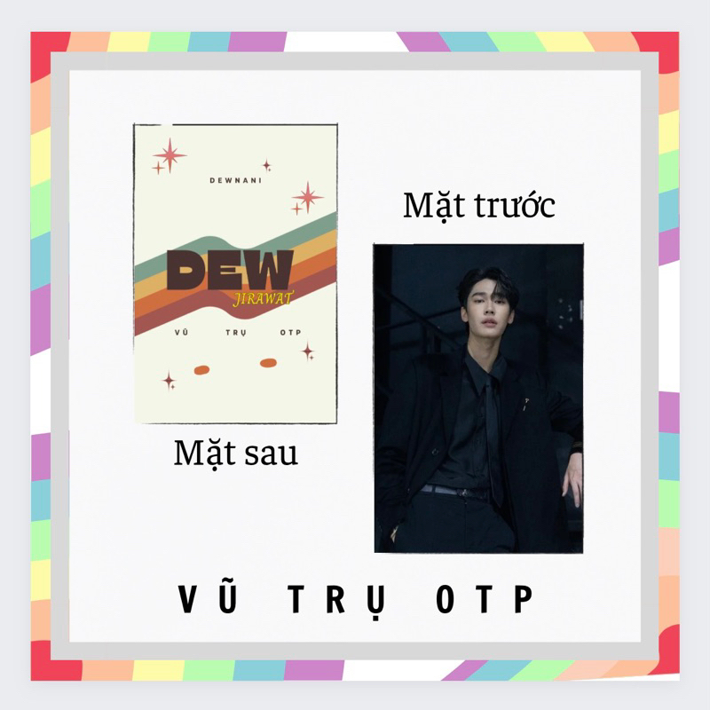 Set 9 card bo góc DEW