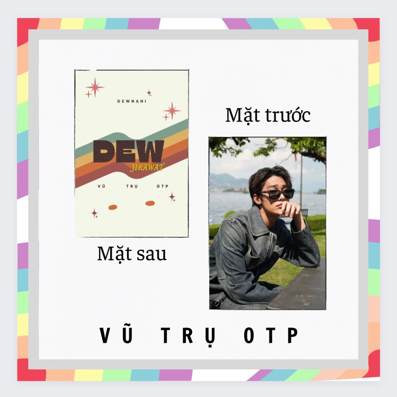 Set 9 card bo góc DEW