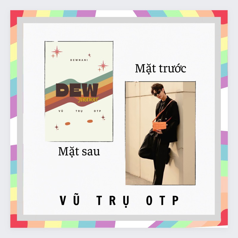 Set 9 card bo góc DEW