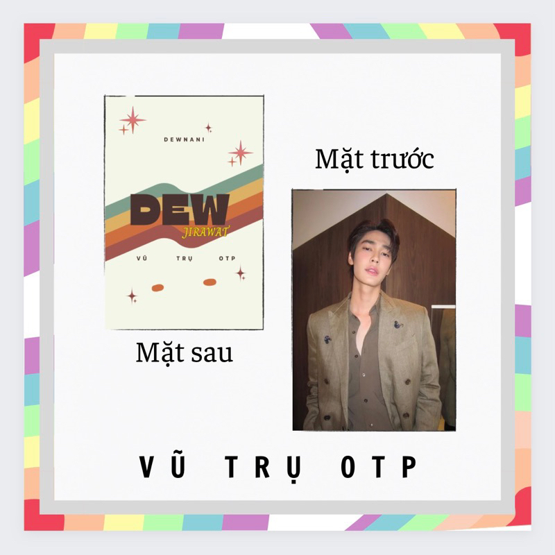 Set 9 card bo góc DEW