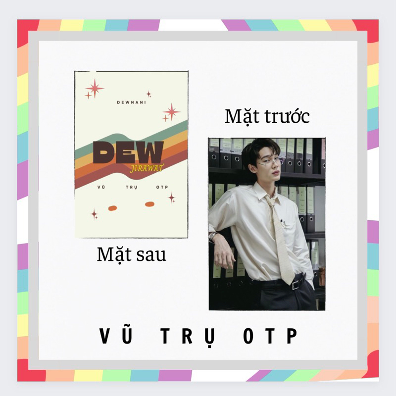 Set 9 card bo góc DEW