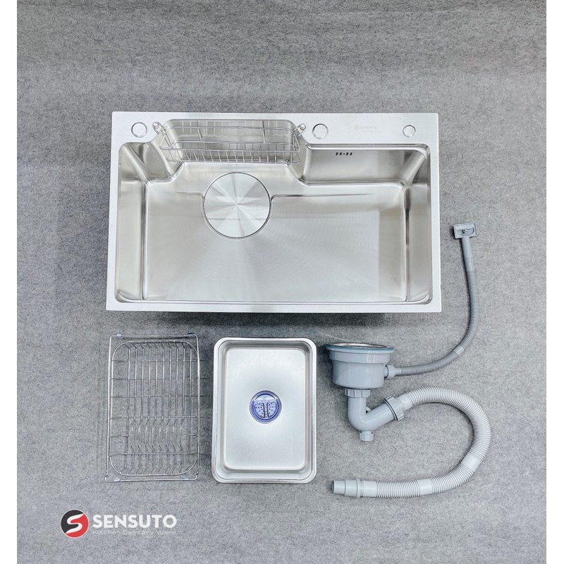 Chậu Rửa Bát 1 Hố Sensuto S780HQD & S780HQ