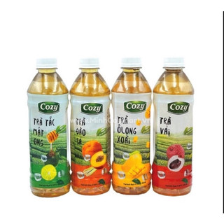 Trà uống liền Cozy đủ vị chai 455ml