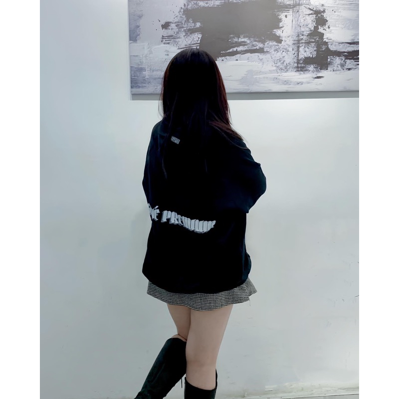 HOODIE RAPLANG NỈ BÔNG MỎNG IN LOGO BẠC SAMIÉ PREMIUM