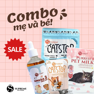 Combo mẹ và bé giá siêu hời  ( tặng 01 Cát Đậu Nành 8L)