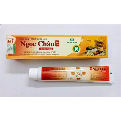 Kem đánh răng dược liệu Ngọc Châu 10g