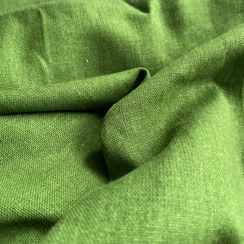 Vải Linen chất đẹp dày 💚