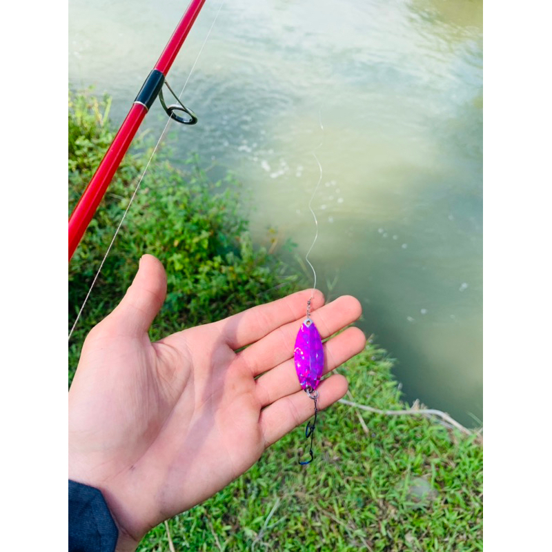 Mồi thìa 4G-6G-8G câu lure sông,suối,ao,hồ chuyên lure cá chày,cá mương,cá lóc,rô phi,rô mó,hoàng đế