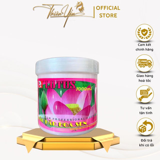 Hấp dầu hoa sen lk kem ủ tóc dưỡng tóc suôn mềm hương hoa sen lotus 1000ml - shop thiên yến