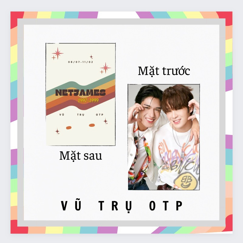 Set 9 card bo góc NETJAMES