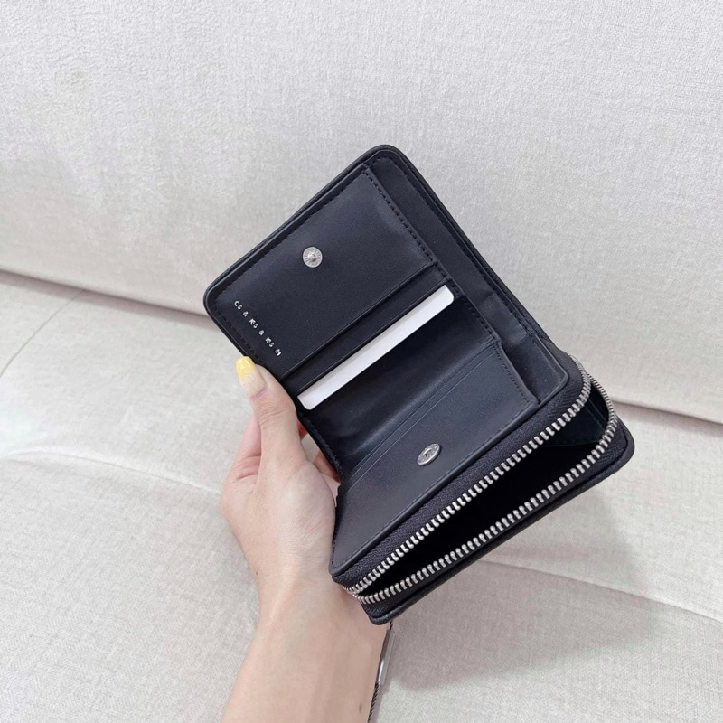 Ví da nữ nhiều ngăn CNKei around wallet