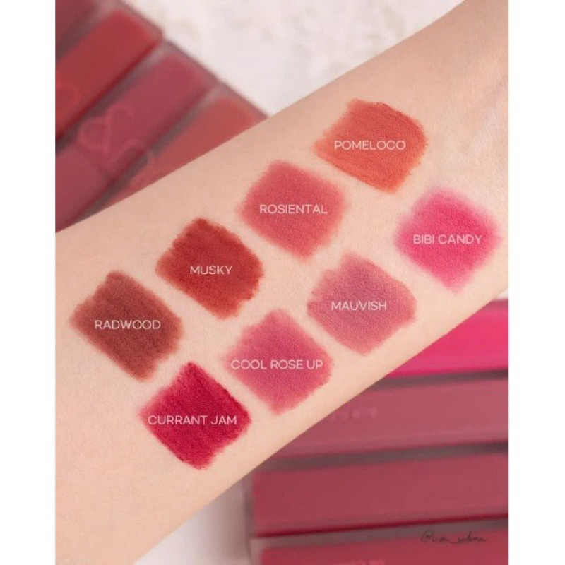 Son Romand Blur Fudge Tint Nhung Lỳ