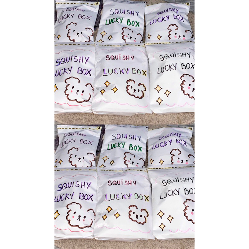 Squishy Lucky Box Handmade