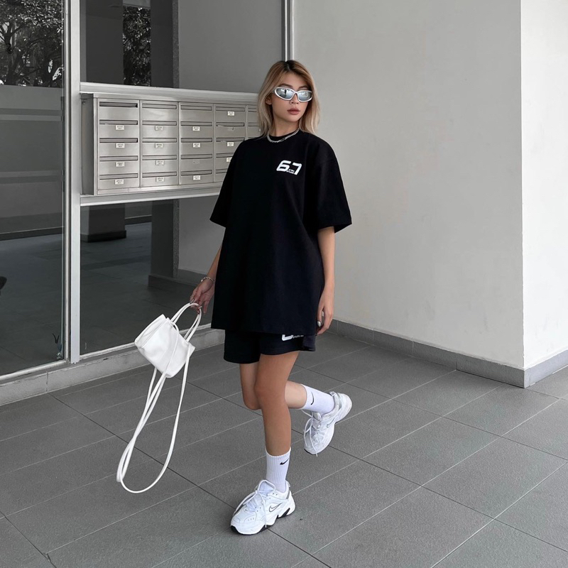 Set áo thun quần short FW23 67ahstudio