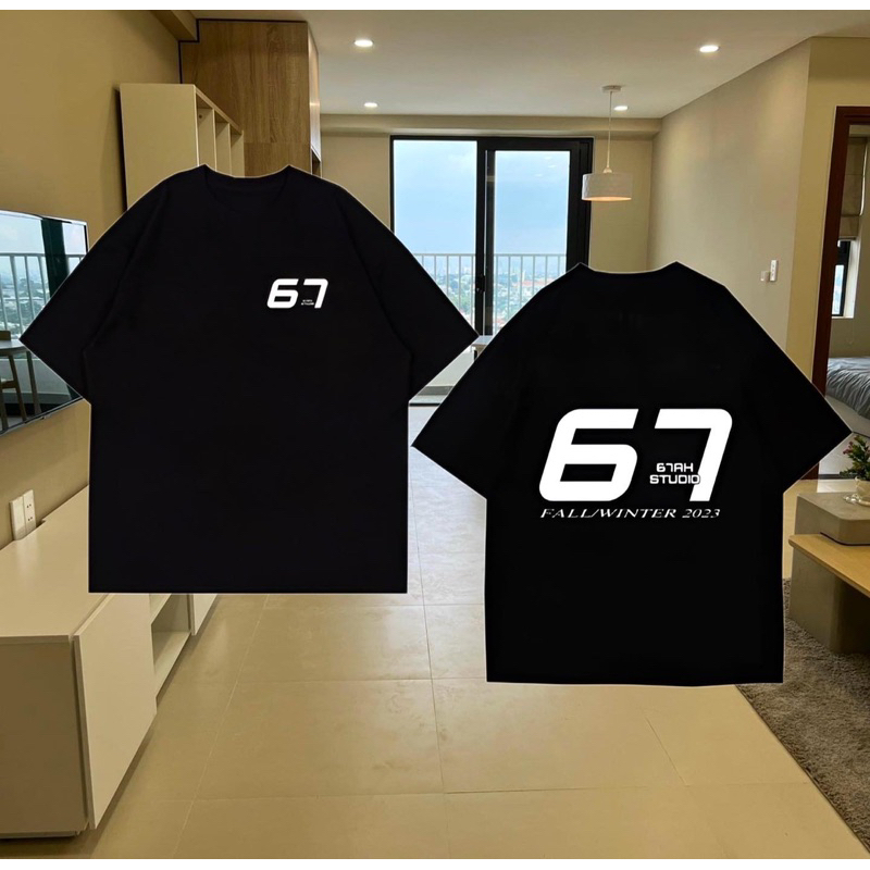 Set áo thun quần short FW23 67ahstudio
