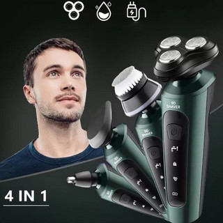 Máy cạo râu đa năng 9d shaver - máy cạo râu 4in1 tặng kèm 6 phụ kiện cao cấp công nghệ chống nước ipx7
