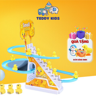 Vịt leo thang, heo leo thang, khủng long leo cầu thang có nhạc và có đèn ngộ nghĩnh, đồ chơi cho bé thú vị