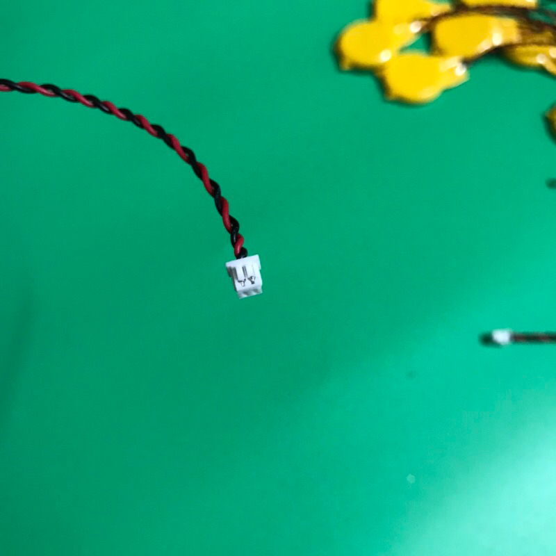 Pin Cmos dây Laptop CR2032 3V 1.25mm chân cắm 2 lỗ