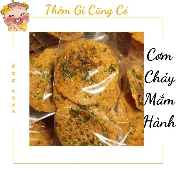 Cơm cháy mắm hành