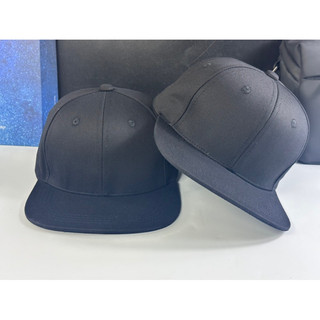 Nón SnapBack trơn — mũ hiphop kaki cotton đơn giãn phong cách thời trang nam