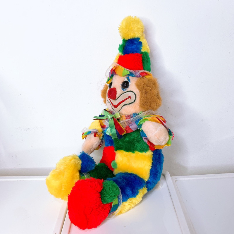 Gấu bông chú hề vintage clown thú nhồi bông đồ chơi dễ thương